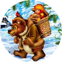 Подвесная фигура на Новый год