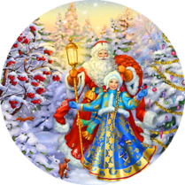 Новогодняя подвесная фигура